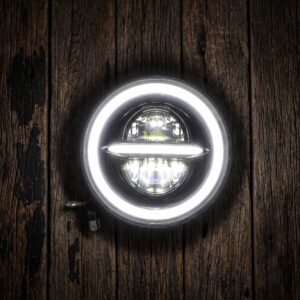 7" LED Head Light Minus