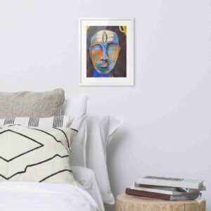 Colors of Shiva – Metal Print