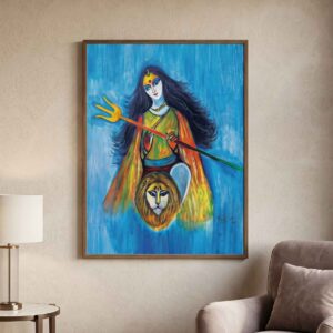 Maa Durga - Thin Canvas